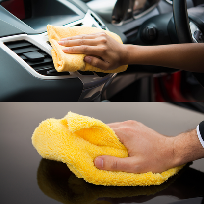 Ultra Soft 500 GSM Multicolor Microfiber Towel – Pack of 4 (40x40 Inches)